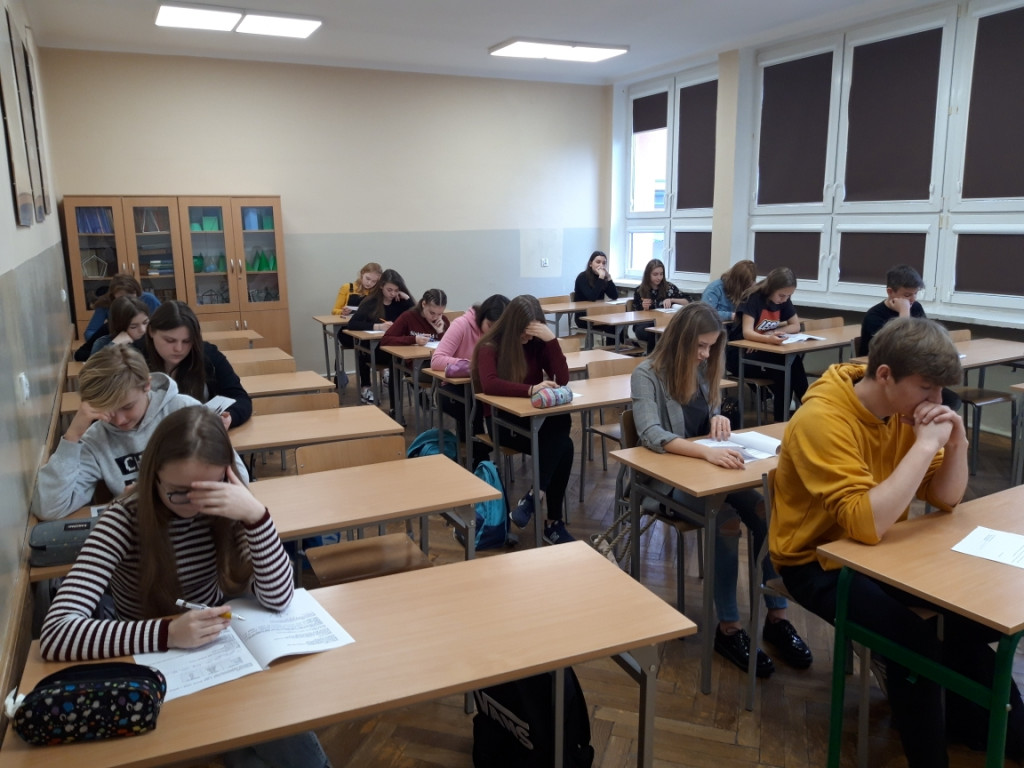 Konkurs przyrodniczy i konkurs matematyczny w Kasprowiczu