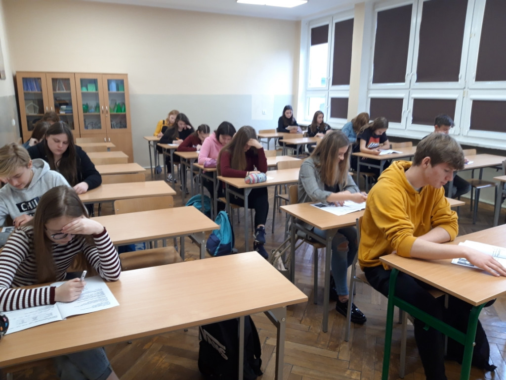 Konkurs przyrodniczy i konkurs matematyczny w Kasprowiczu