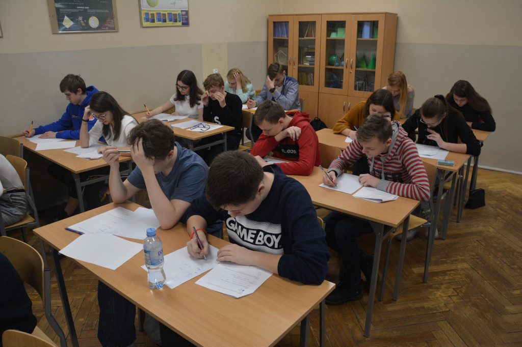 Konkurs przyrodniczy i konkurs matematyczny w Kasprowiczu