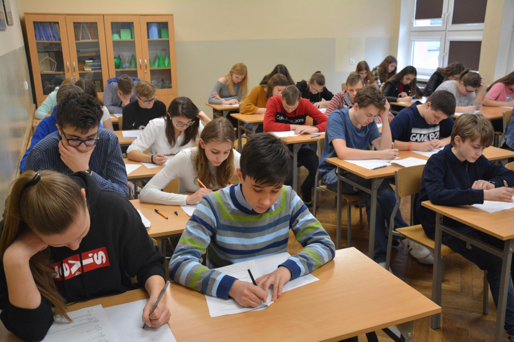 Konkurs przyrodniczy i konkurs matematyczny w Kasprowiczu