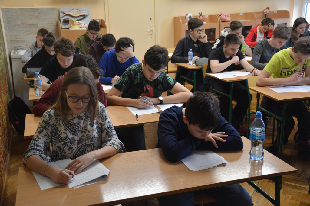 Konkurs przyrodniczy i konkurs matematyczny w Kasprowiczu