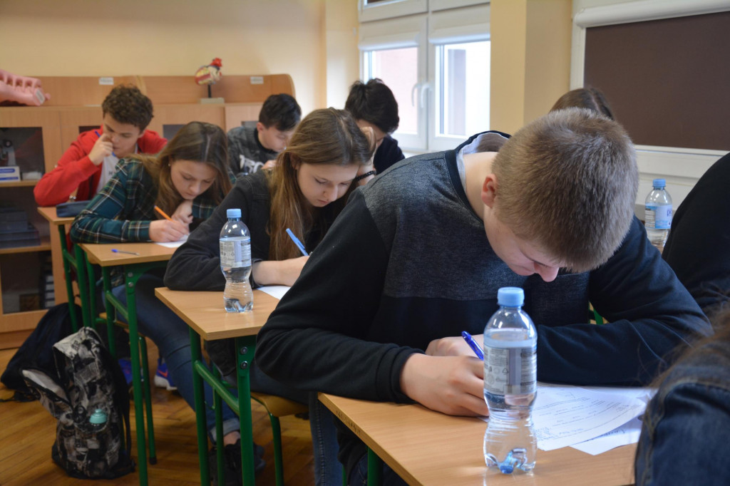 Konkurs przyrodniczy i konkurs matematyczny w Kasprowiczu