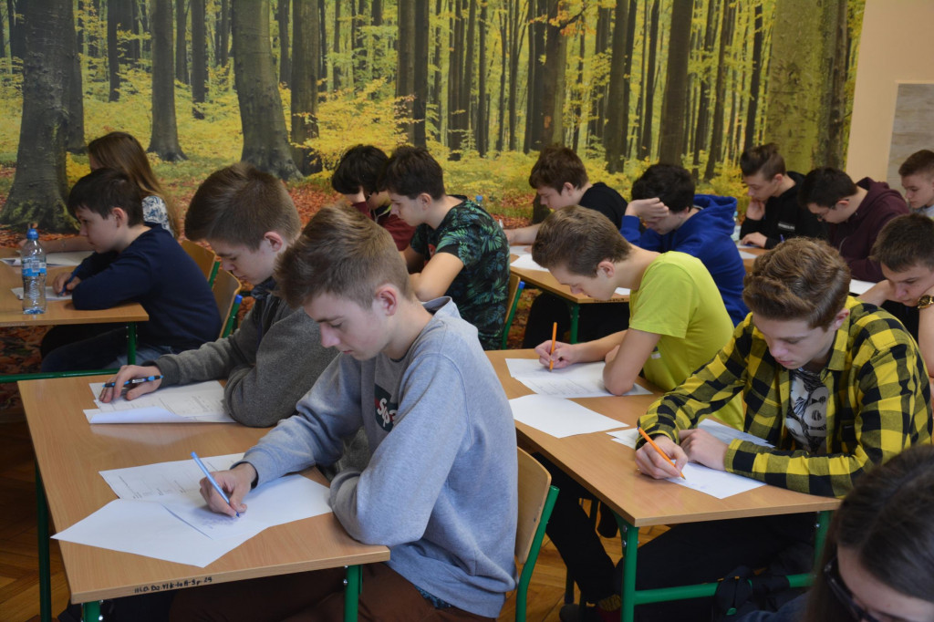 Konkurs przyrodniczy i konkurs matematyczny w Kasprowiczu