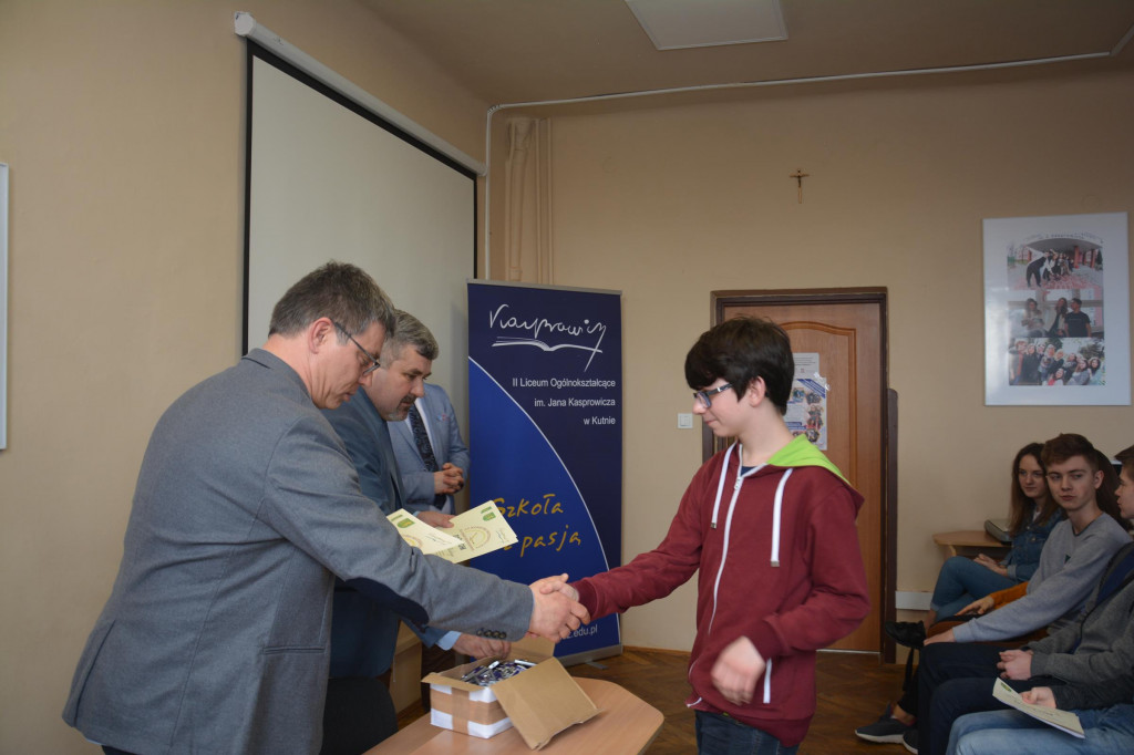Konkurs przyrodniczy i konkurs matematyczny w Kasprowiczu