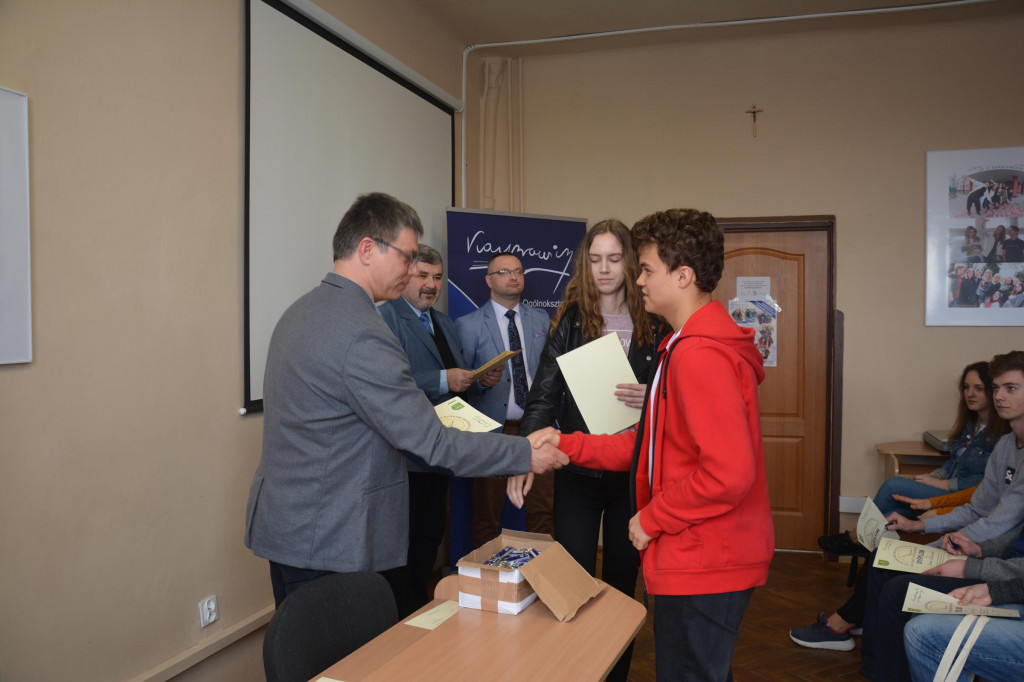 Konkurs przyrodniczy i konkurs matematyczny w Kasprowiczu