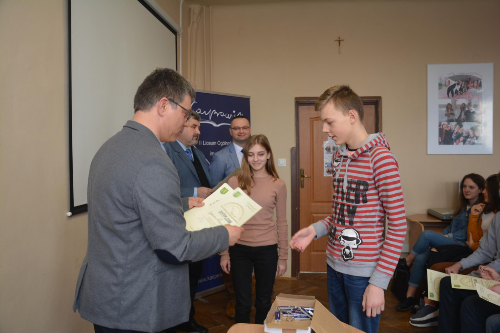 Konkurs przyrodniczy i konkurs matematyczny w Kasprowiczu