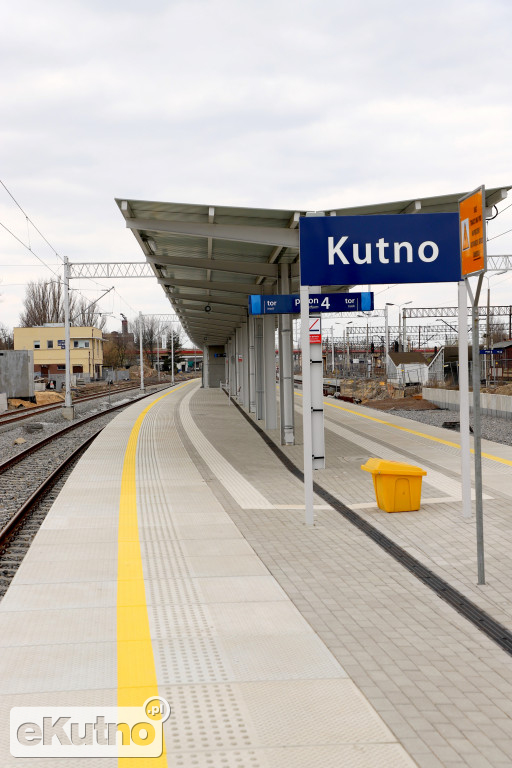 Remont dworca PKP - Peron nr4