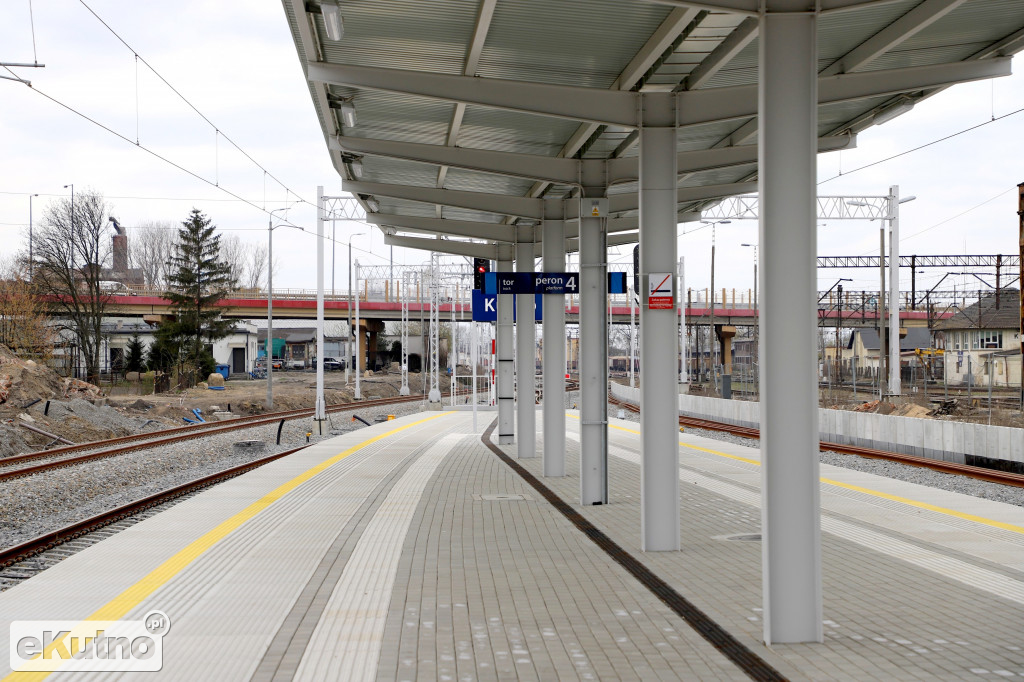 Remont dworca PKP - Peron nr4