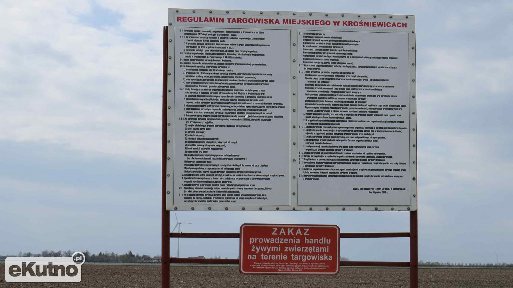 Targowisko w Krośniewicach