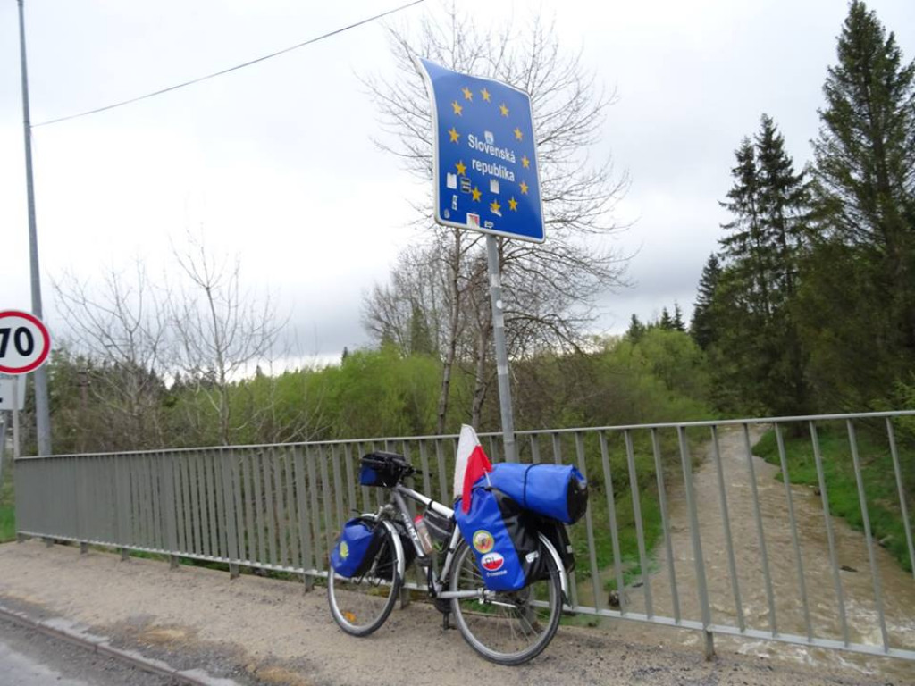Michalski na rowerowej pielgrzymce