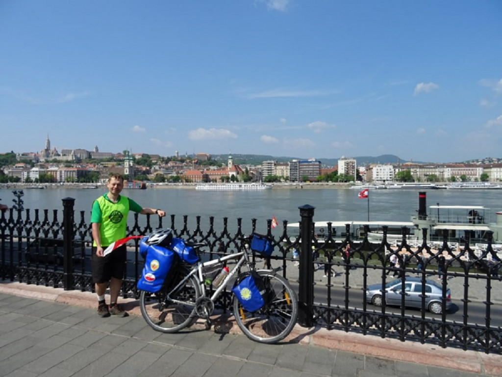 Michalski na rowerowej pielgrzymce