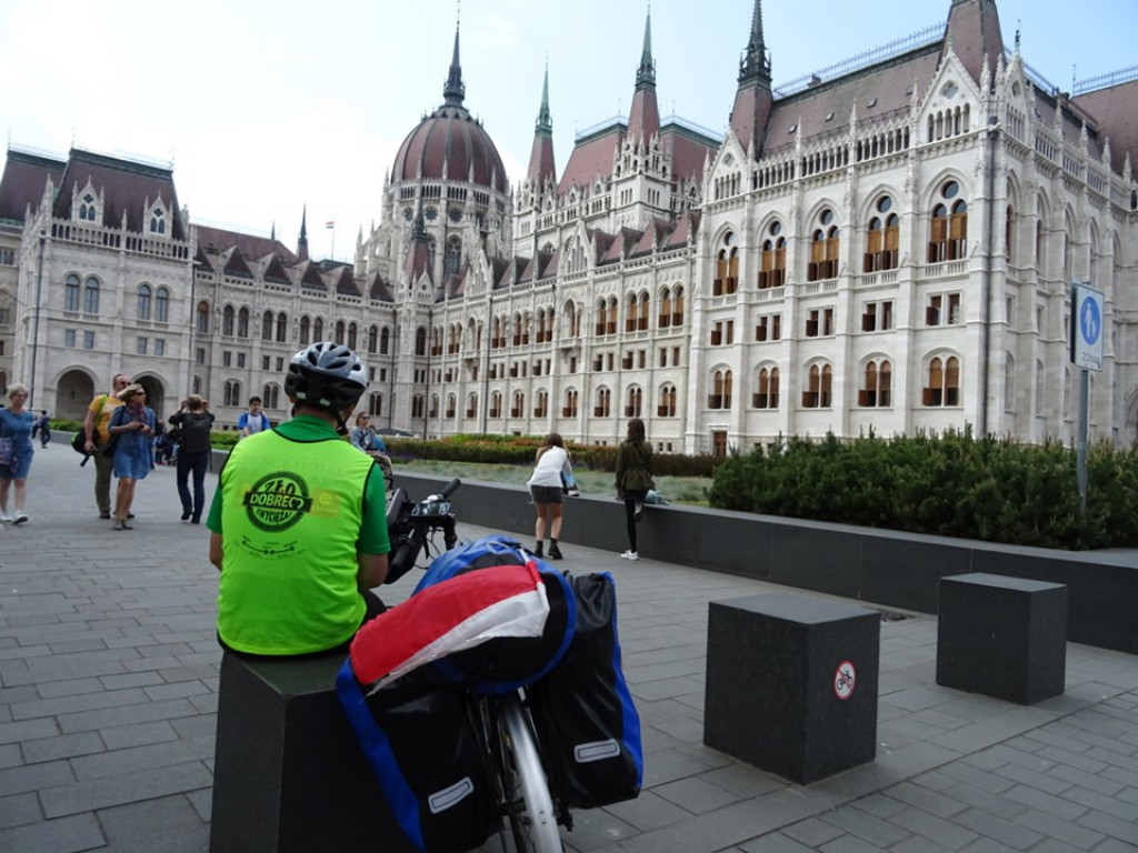 Michalski na rowerowej pielgrzymce