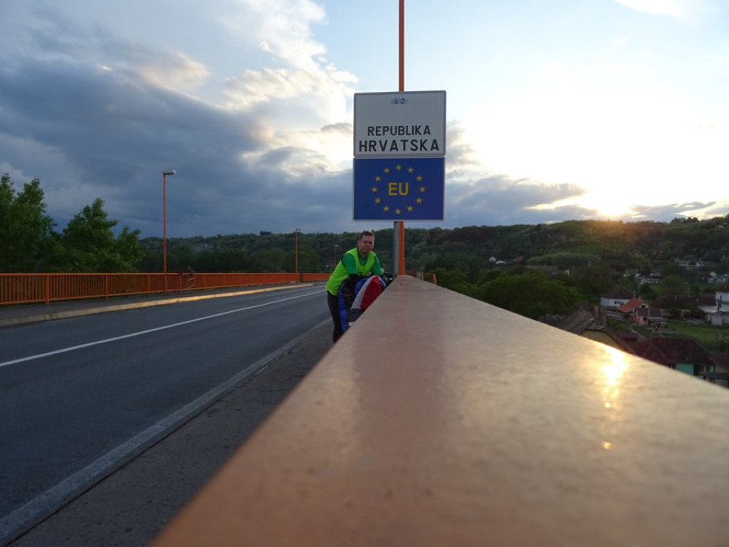 Michalski na rowerowej pielgrzymce