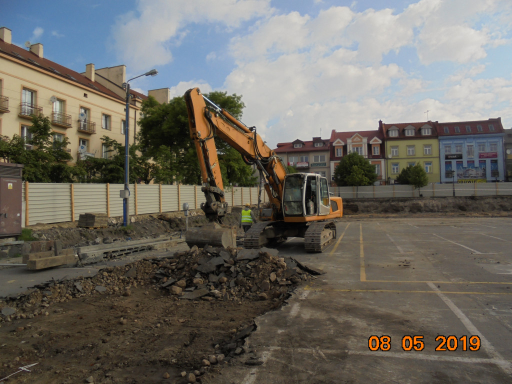 Jak idą prace na Placu Wolności?
