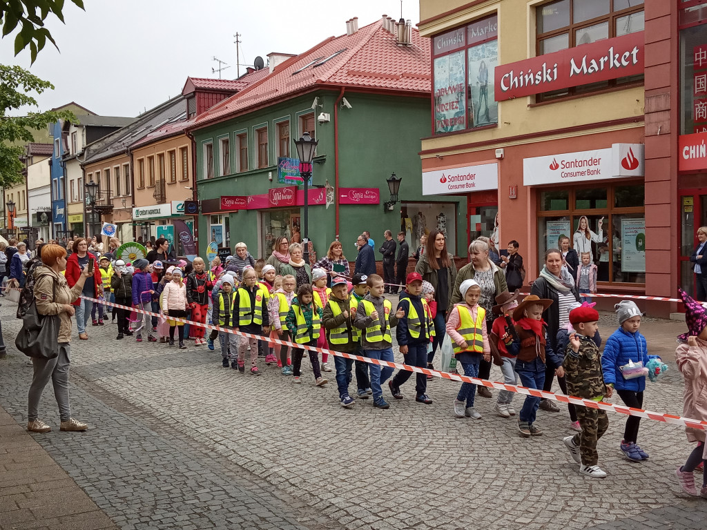 Kolorowa fantastyczna parada