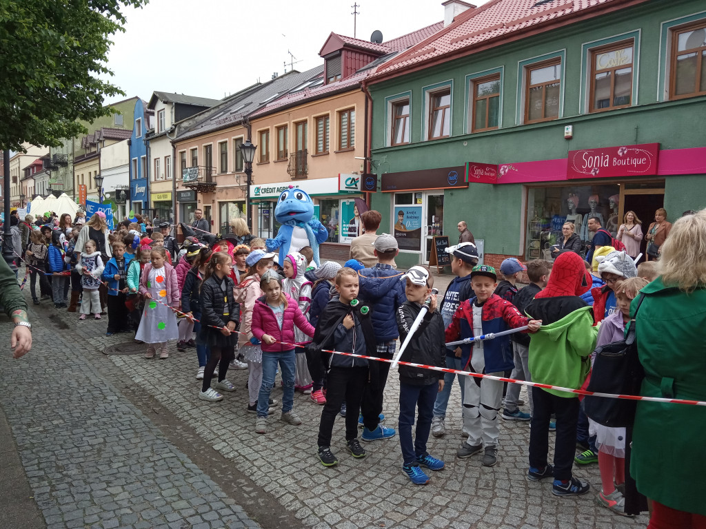 Kolorowa fantastyczna parada