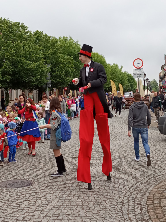 Kolorowa fantastyczna parada