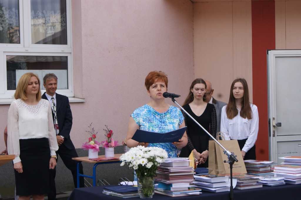 Uczniowie pożegnali Staszica