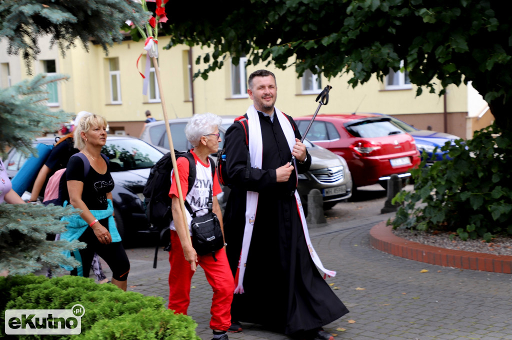 Pielgrzymi w gminie Kutno