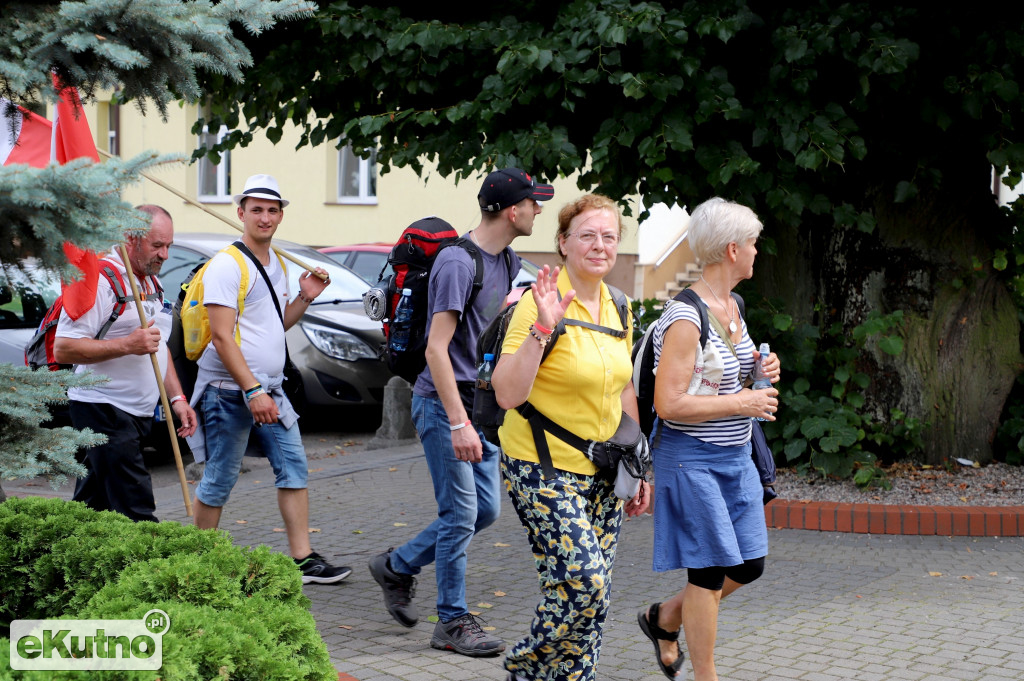 Pielgrzymi w gminie Kutno