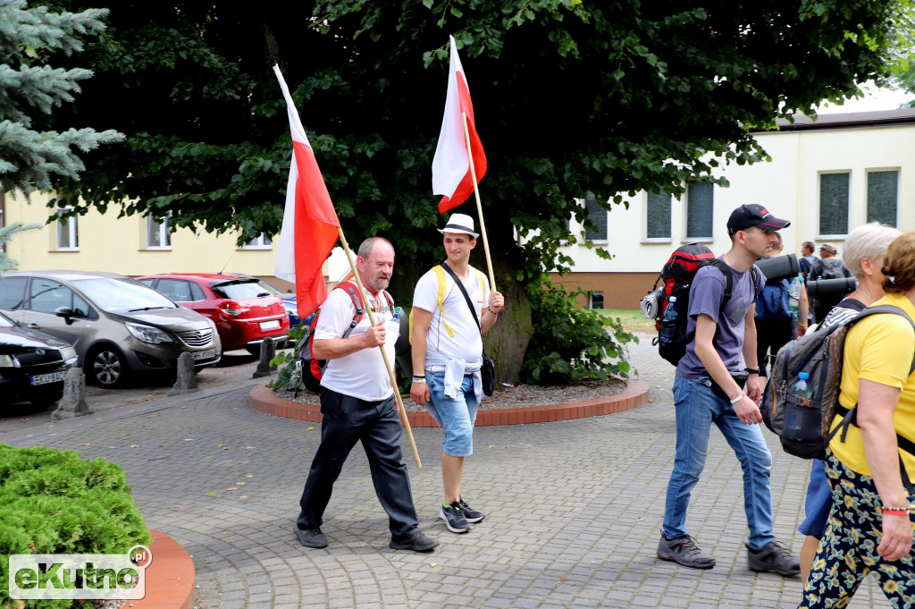 Pielgrzymi w gminie Kutno