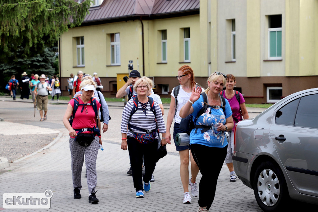 Pielgrzymi w gminie Kutno
