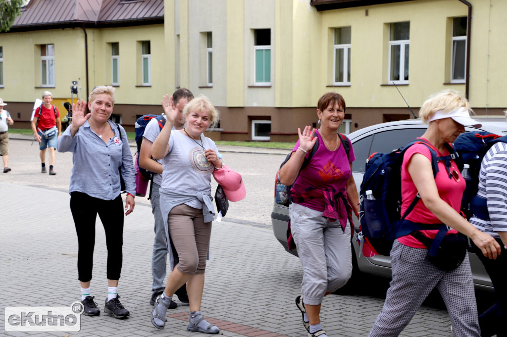 Pielgrzymi w gminie Kutno