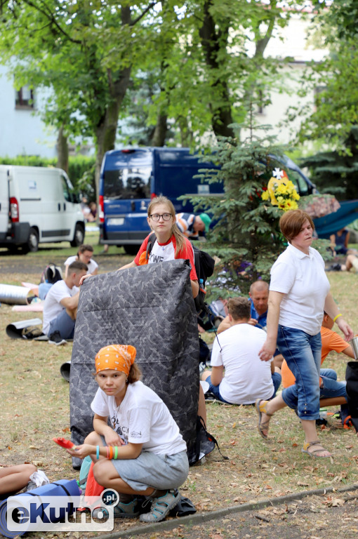 Pielgrzymi w gminie Kutno