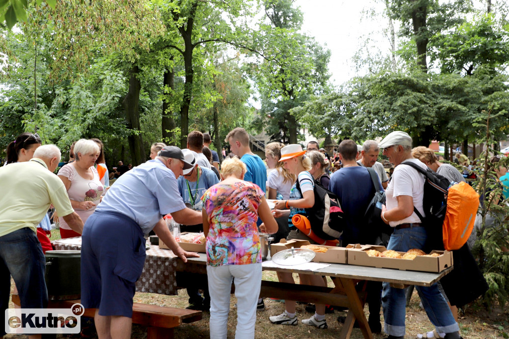 Pielgrzymi w gminie Kutno