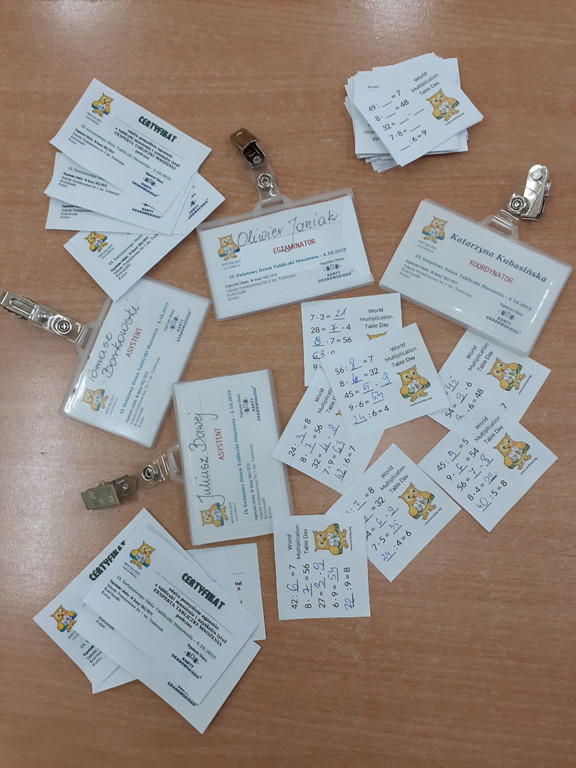Światowy Dzień Tabliczki Mnożenia w SP nr 1