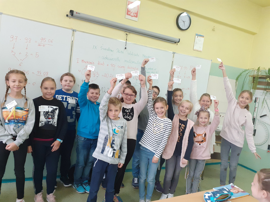 Światowy Dzień Tabliczki Mnożenia w SP nr 1