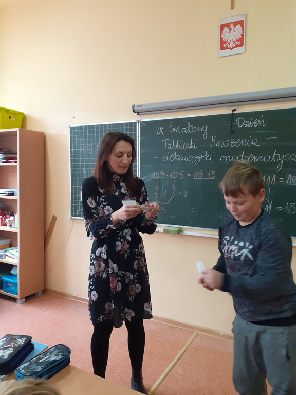 Światowy Dzień Tabliczki Mnożenia w SP nr 1