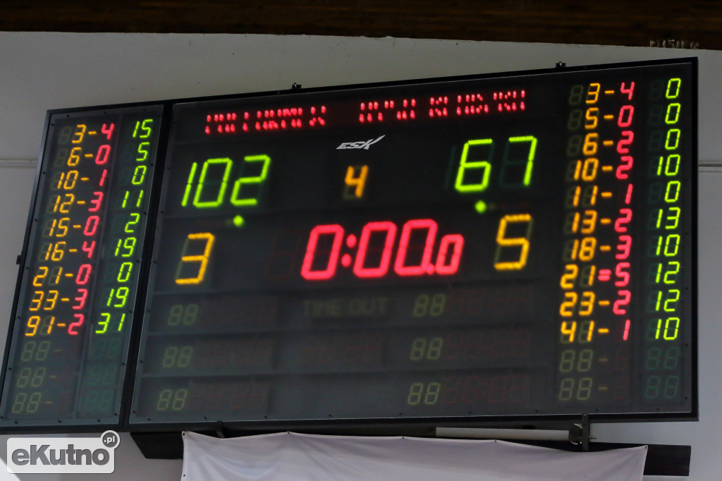 Polfarmex wygrywa 102-67