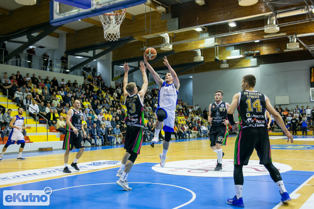 Polfarmex Kutno - Księżak Łowicz 82-91