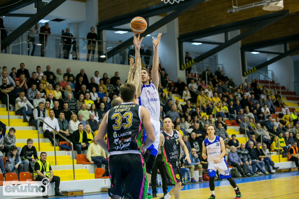 Polfarmex Kutno - Księżak Łowicz 82-91