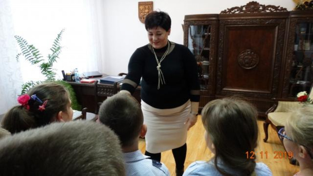 Dzieci u pani wójt