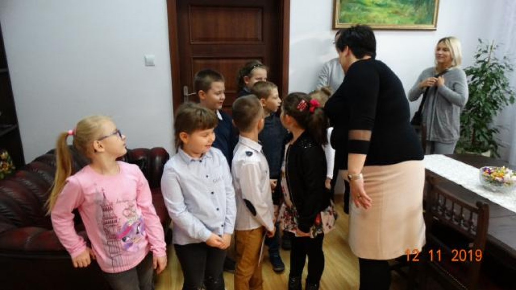 Dzieci u pani wójt