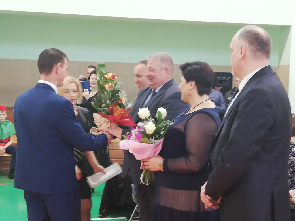 Ślubowanie uczniów klasy pierwszej