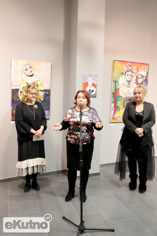 Wernisaż wystawy malarstwa Niny Kunikowskiej