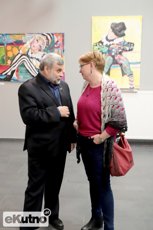 Wernisaż wystawy malarstwa Niny Kunikowskiej