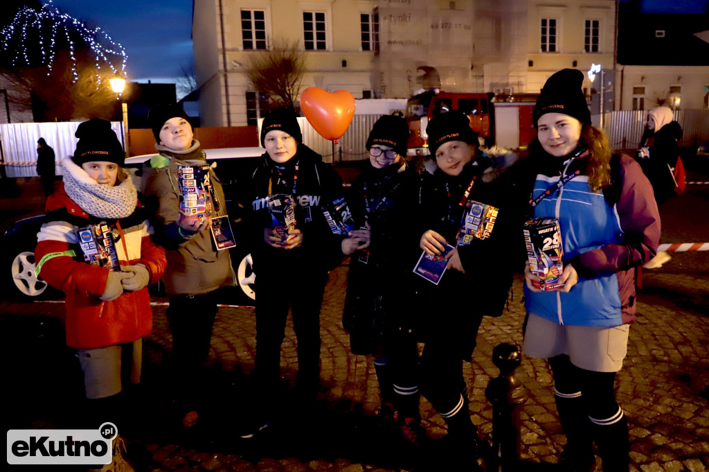 WOŚP 2020  wieczorem