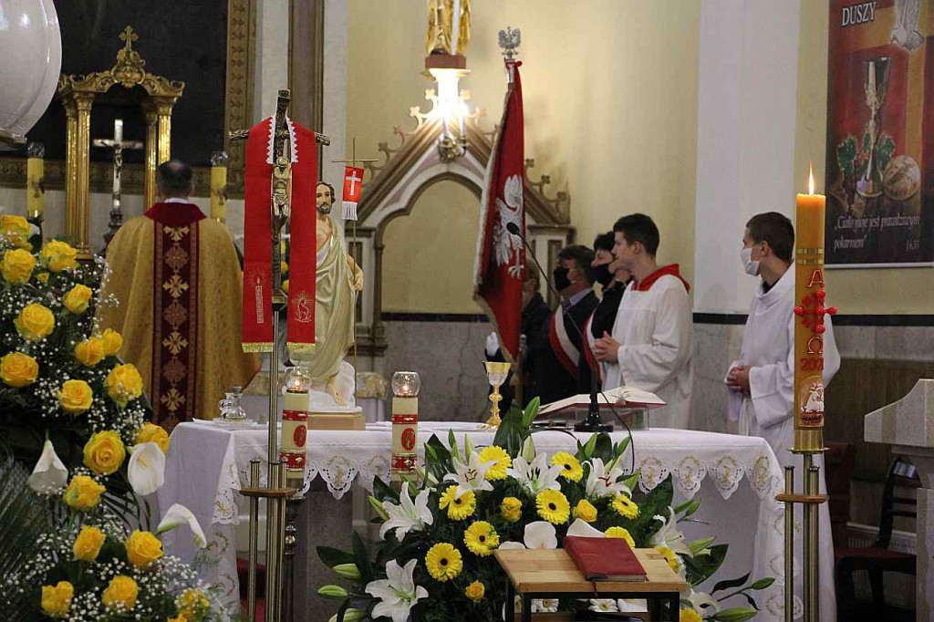 Msza św. w Krośniewicach