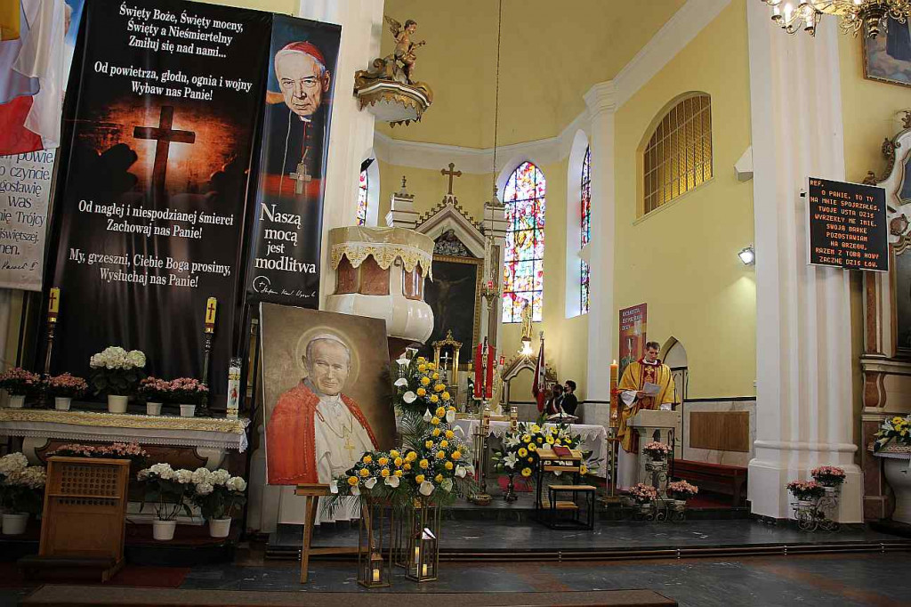 Msza św. w Krośniewicach