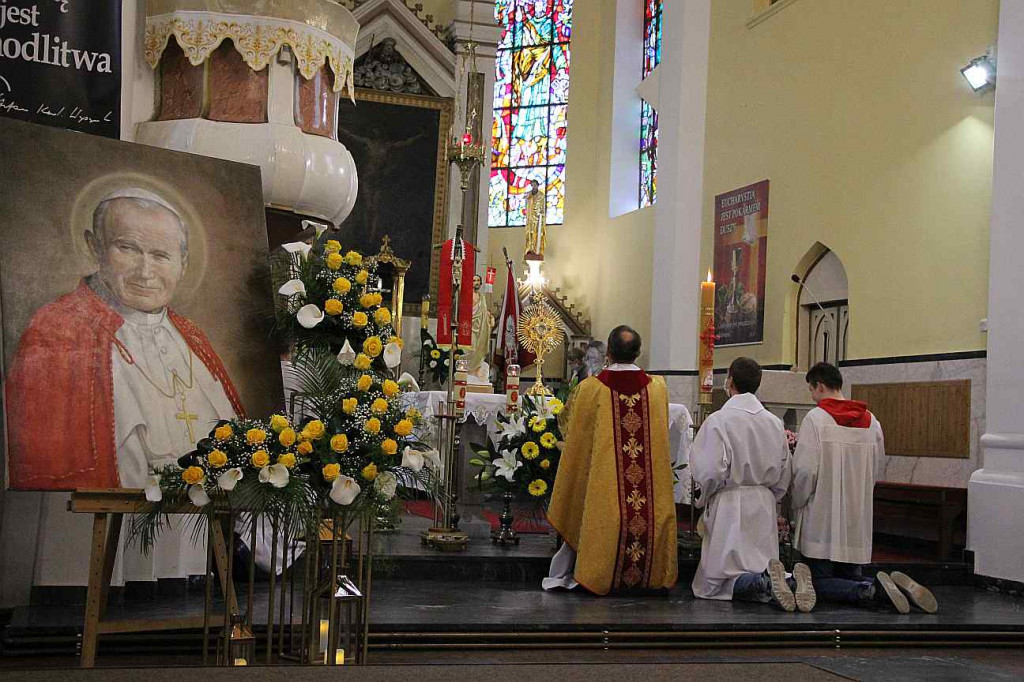 Msza św. w Krośniewicach