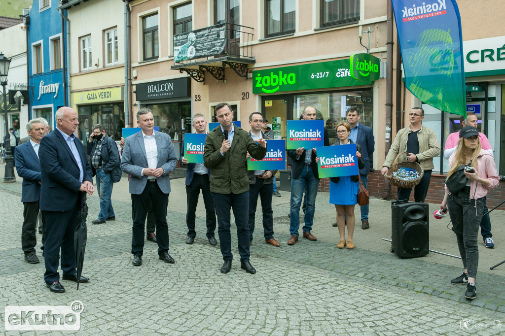 Kandydat na prezydenta Polski w Kutnie