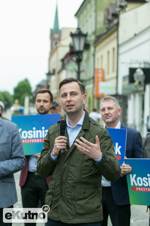 Kandydat na prezydenta Polski w Kutnie
