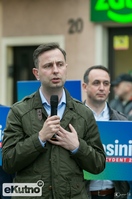 Kandydat na prezydenta Polski w Kutnie