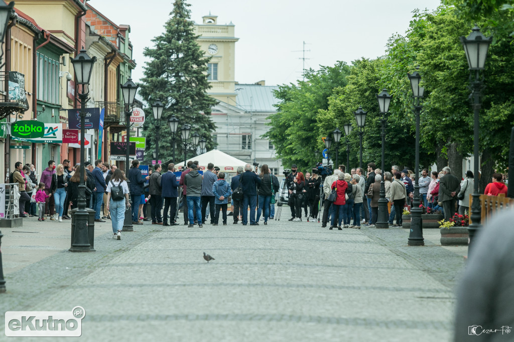 Kandydat na prezydenta Polski w Kutnie