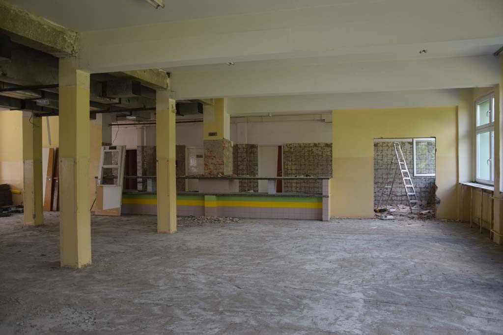 Remont stołówki