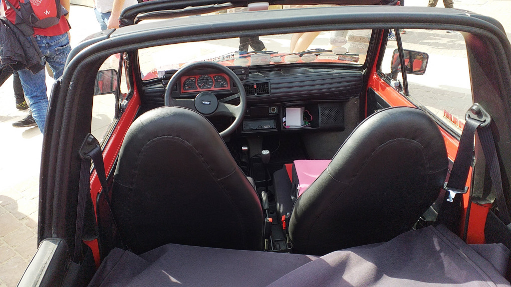 Zlot Fiatów 126p w Łodzi